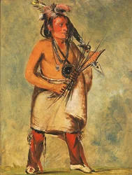 Wa-kon-chásh-kaw, Aki a mennydörgésen jön.