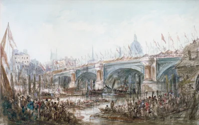 A Blackfriars Bridge megnyitása, London, 1869
