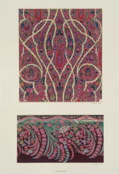 Fabric Designs for Paisley kendő, 1871 körül