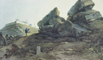 Rocks and a Hill Convent, Kína