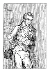 George Cruikshank 1792-1878, angol karikaturista és könyvillusztrátor, 1811.