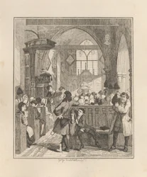 Jack Sheppard rablást követ el a willesdeni templomban