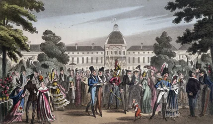 Promenade au Jardin des Tuileries – David Carey, London „Élet Párizsban” című filmjében