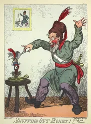 Boney kioltása, kocsma. írta: Thomas Tegg
