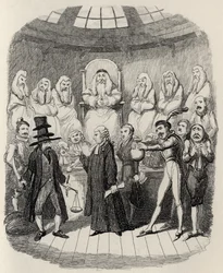 A velencei kalmár, Thomas Ingoldsby "The Ingoldsby Legends" című művéből, kiadó: Richard Bentley  Son.