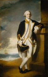 Hugh Palliser kapitány (1723-1796), 1775 körül (olaj, vászon)
