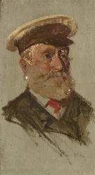 C. Dent portréja, 39., 1920 körül (olaj, tábla)