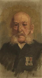A. Pipette portréja, RAc. 1920 (olaj a panelen)