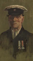 G. Marshman portréja, 62., 1920 körül (olaj, tábla)
