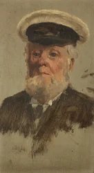 G. Singleton portréja, 6., 1920 körül (olaj, tábla)
