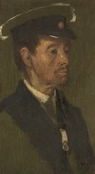 H. Fitzpatrick portréja, 97., 1920 körül (olaj, tábla)