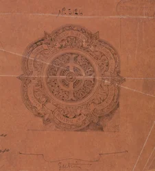 Jones és Willis, fém- és famunkások, valamint birminghami és londoni templombútor-gyártók számára készült tervek