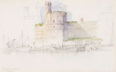 Caernarvon kastély, 1899.