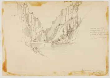 Grand River Canyon/Glenwood Springs közelében