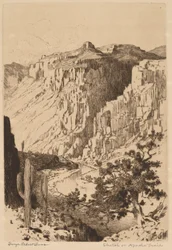 Vázlat az Apache Trailről, Arizona