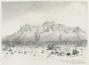 Superstition Mountain, Apache Trail, Arizona (1. sz.)