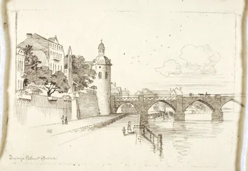 Cím nélkül (Régi híd a Mosel felett)