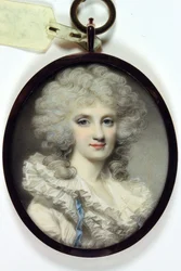 Margaret Dundas Mrs Scott (zománc)