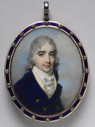 Férfi portréja, c. 1800.