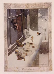 Érkezik a vendég a "The Graphic Christmas Number" című filmből