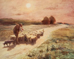A nap vége,1890