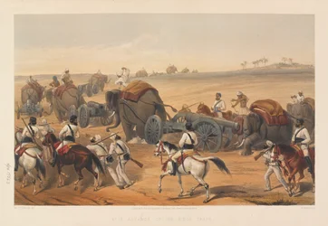 ?Az ostromvonat előretörése?, 1857