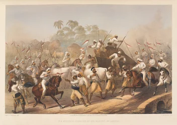 "A lázadókat meglepte Őfelsége 9. lándzsája?", 1857