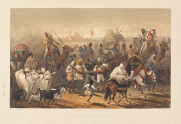 ?A bennszülött szövetségesek csapatai?, 1857-1858 kb