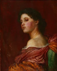 The Coquette, c.1880 (oil on canvas)
