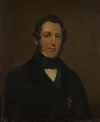James Andrew Broun Ramsay portréja, Dalhousie első márkija (1812-1860), 1833-60 körül (olaj, vászon)