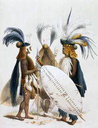 „A Panda király hadseregének zulu katonái”, 1849