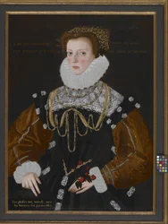 Lady Philippa Coningsby (olaj, fa)