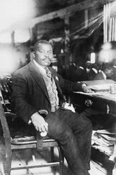 Marcus Garvey (1887-1940), pánafrikanista és jamaicai nemzeti hős