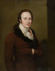 George Augustus Frederick Henry, Newport vikomt, majd Bradford 2. gróf portréja, 1815-25 körül (olaj, vászon)