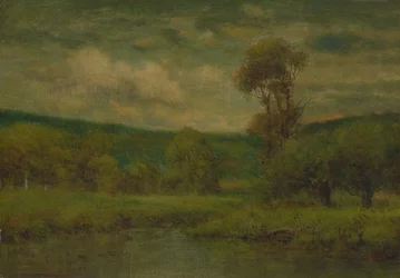 Táj, 1884 vagy 1889.