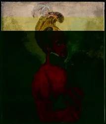 Az életőrök tisztje, 1815 körül