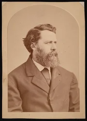 Oliver Wolcott Gibbs portréja 1822-1908, 1870-1873 között.