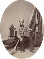 Emberportré [recto], c. 1862-1864.