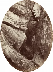 Vízesés a Williams College közelében,c. 1870 (fotó)