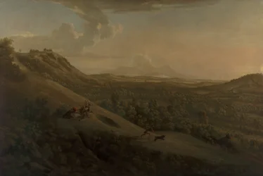 Box Hill, Surrey, Dorkinggal a távolban