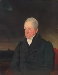 William Curling portréja, Esq., 1828