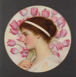 Tulipánfesztivál, 1920 körül (wc papíron)