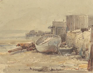 Tengerparti hajó, 1880 körül