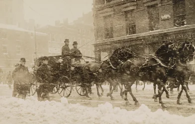 William Howard Taft és Theodore Roosevelt a Capitoliumba utazik Taft beiktatására
