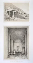 Beni-Hasszán sírjai, Egyiptom, 19. század