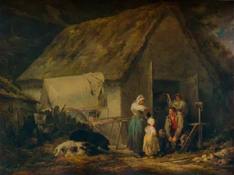 Reggel, Higglerek piacra készülnek, 1791