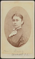 Carrie Lining Carte-de-visit portréja, kb. 1875.