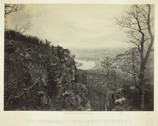 Chattanooga-völgy a Lookout-hegyről, 2. sz.