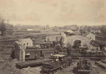 Atlanta városa, Georgia 1. szám, 1860-as évek.