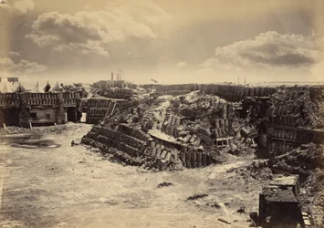 A Fort Sumter belső nézete